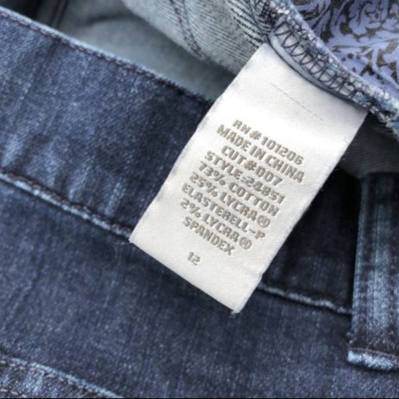 Soft Surroundings Classic Jeans Slim Straight 12 - Picture 6 of 8